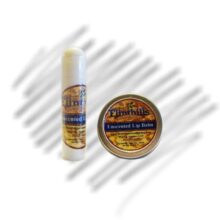 Natural warm honey unscented lip balm Made with beeswax and naturally occurring plant oils